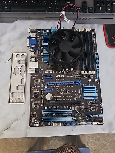 core i7 8700: Продам комплект LGA1155 ASUS Z77-A + Intel Core i7-3770 + 16 ГБ DDR3 + — 1