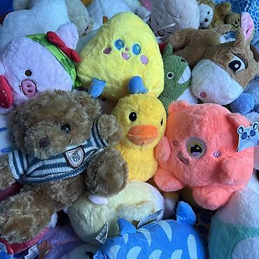 Оюнчуктар: Мягкие игрушки от производителя (оптом) 59 сом/шт😎 🧸 Оптовые поставки — 2
