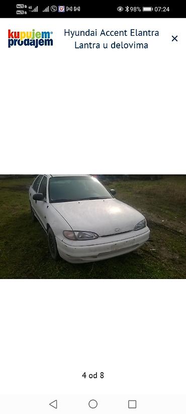 Tuning oprema: Hyundai branik – zadnji (sa reflektorom), siva/srebrna boja. - — 3