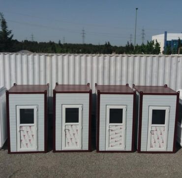 Butkalar, köşklar: Kenteynerler gozetci kabinleri seyyar wc ler — 25