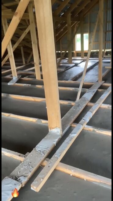 ремонт кафеля: Утепление крыши Пенобетоном🔥 гарант 100%