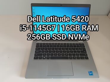 Ноутбуки: Ноутбук, Dell, 16 ГБ ОЗУ, Intel Core i5, 14 ", память NVMe SSD