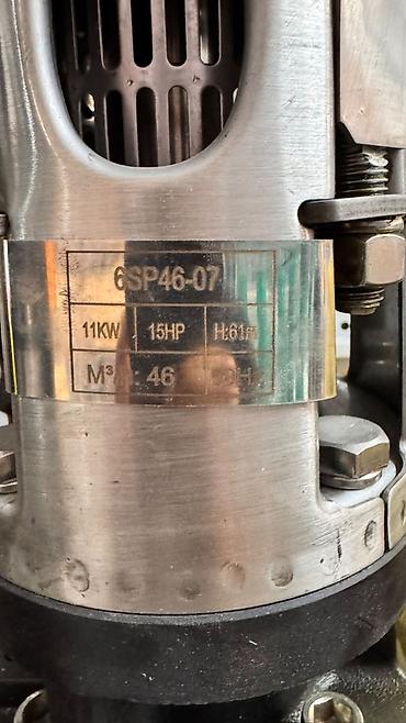 Оборудование для производства: Погружные многоступенчатые насосы серии 6SP46 для скважин/водонапорных — 4