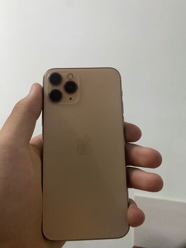 массажер перкуссионный: IPhone 11 Pro, Б/у, 64 ГБ, Золотой, 73 %