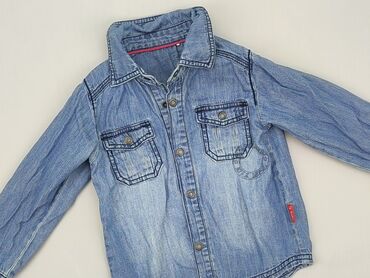 spodenki jeansowe przed kolano: Children's jeans jacket, 1.5-2 years, 86-92 cm, Name it, condition - Good