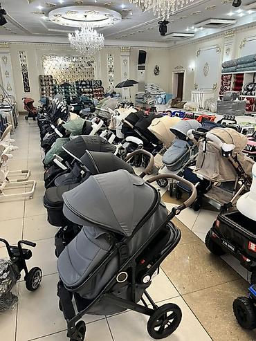 Коляски: Коляска, цвет - Черный, Новый — 16