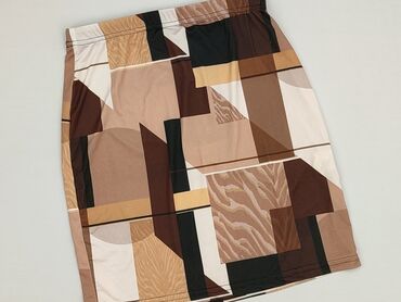bluzka w geometryczne wzory: PrettyLittleThing, Spódnica damska, rozmiar M