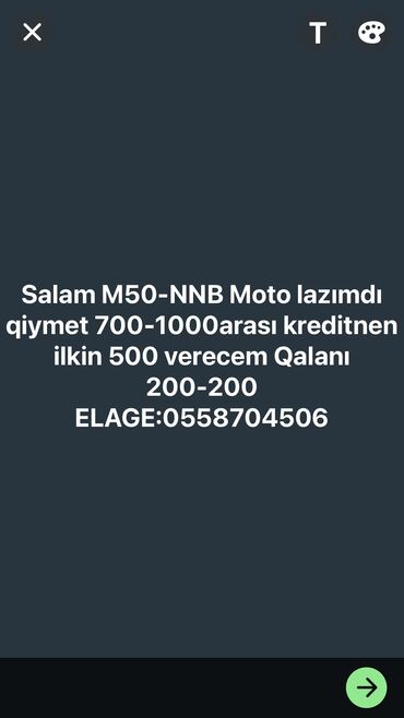 motosiklet debilqesi: Tufan - ELANDA YAZLB, 110 см3