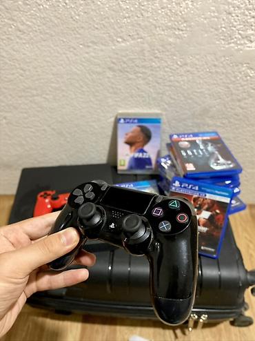 Sony PlayStation: Sony ps 4 slim прошитый. Не греется, не шумит. В хорошем состоянии — 5