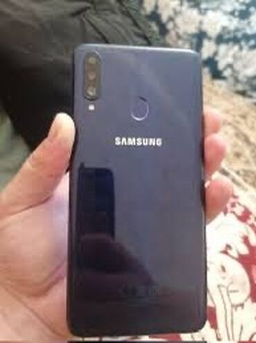 бу телефон: Samsung A20s, Колдонулган, 64 ГБ, түсү - Кара