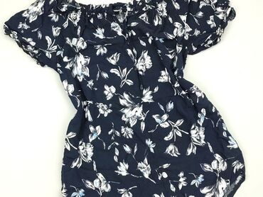 spódnice niebieska w kwiaty: Блуза жіноча, M, стан - Дуже гарний