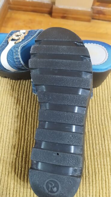 Домашние тапочки: Домашние тапочки, 37.5, Б/у, цвет - Синий — 6