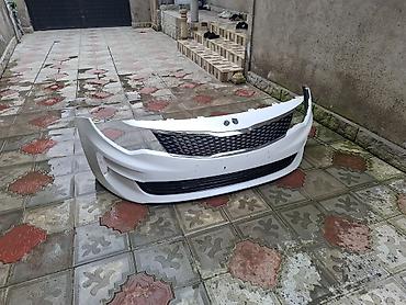on panel: Kia Optima üçün ön bamper (orijinal) - Rəng: ağ - Komplekt: bamper — 1