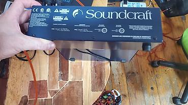 Звуковое оборудование: Soundcraft peşəkar audio mikser - Təmiz və güclü səs - Çoxsaylı giriş — 2