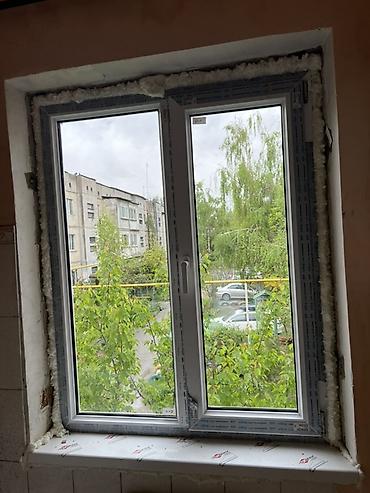 тюль и шторы в зал: Пластиковые окна ПВХ для квартиры/лоджии - Материал: белый — 1