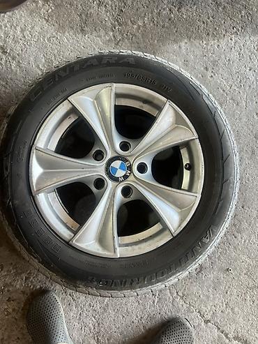 g comp: Комплект из 4 легкосплавных дисков с резиной для BMW. 1 баллон взорван — 2