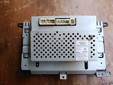Ehtiyat hissələri: Toyota orijinal multimedia/klimat idarəetmə bloku + LCD ekran - — 3