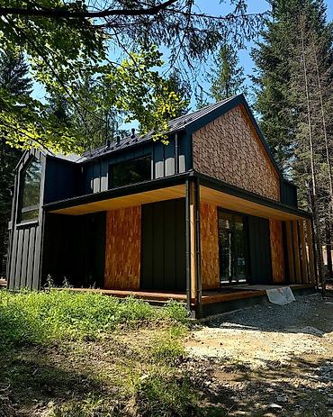 Продажа коттеджей и домов: Строим каркасные дома под ключ по проекту. Афрейм -барнхаус мобильные — 4