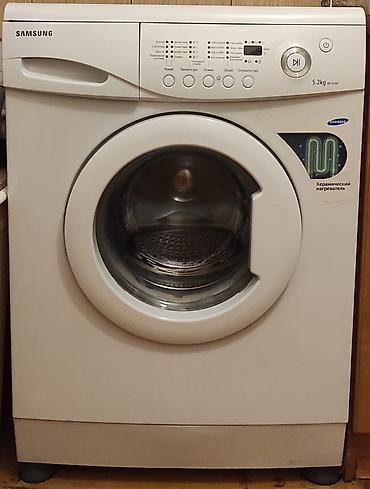 ✔️150 man (Razin). Evdən satış Samsung 5 kg paltaryuyan maşın. Tam