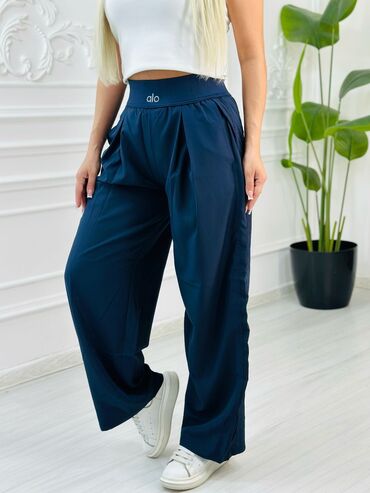 Şalvarlar: Açıq mavi rəngidə mövcuddur 🧵🧶 Alo şalvar S.m.l.xl🌺pekin fabrik mali