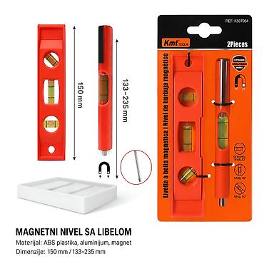 KMT Mini libela 9367954-A Kompaktna libela za preciznu proveru