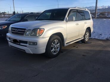 аварийный лексус: Lexus LX: 2004 г., 4.7 л, Автомат, Газ, Внедорожник