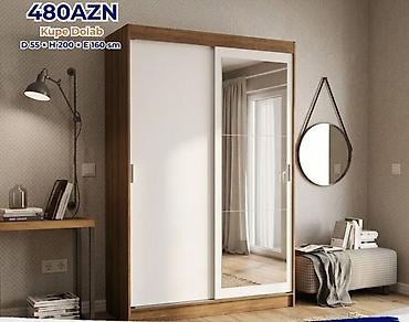 Dolablar: Kupe dolablar – sürüşkən qapılı, funksional və modern dizayn. Ölçü: D — 4