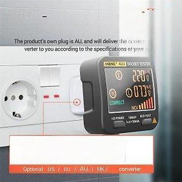 Multimetri: ANENG AC11 – digitalni tester utičnica - Višenamenski tester za brzu — 3