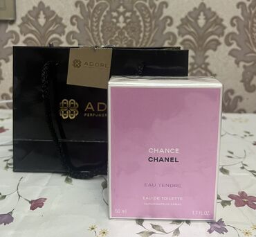 Ətriyyat: Original Chance Chanel Tendre 50 ml Adoredan alinib,istifade olunmayib