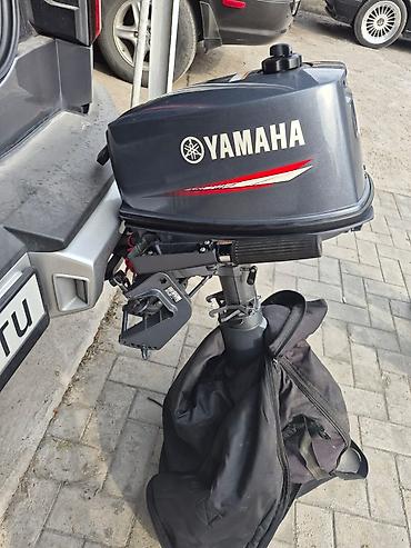 охот: Подвесной лодочный мотор Yamaha 4 - Мощность: 4 л.с. (маркировка «4» — 1