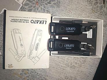 gitara usaq ucun: LEKATO WS-70 Mini Digital Wireless System – gitara və digər 6.35 mm — 1