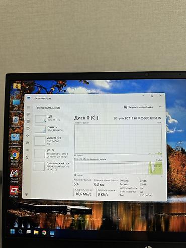 Ноутбуки HP: Офисный, Б/у, AMD Ryzen 3 — 11