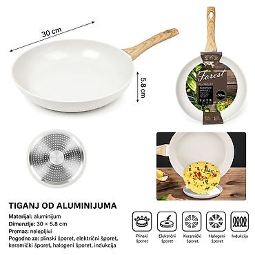KMT Aluminijumska šerpa bela 5412155 Opis: - Aluminijumski