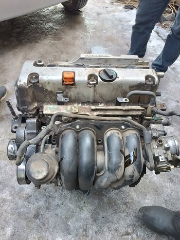 двигатель 2 2: Бензиновый мотор Honda 2003 г., 2 л, Б/у