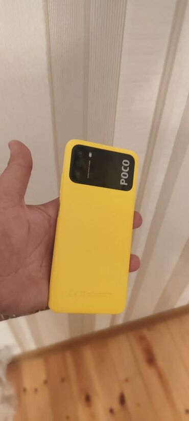 телефон флай повер: Poco M3, 128 ГБ, цвет - Желтый