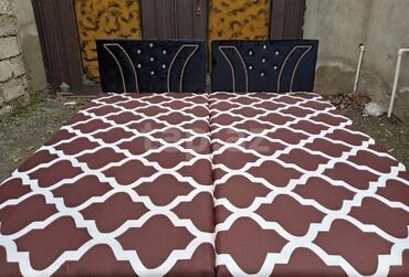 Təknəfərlik uşaq çarpayıları: Təzə çarpayılar. 1 nəfərlik çarpayılar 60manat. 2 nəfərlik taxt — 14