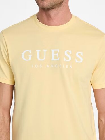 1 qram qizilin qiyməti 2022: Futbolka, Guess, XL (EU 42), rəng - Sarı