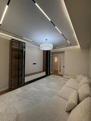 2023: 2 комнаты, 87 м², Асанбай мкр Элитка, 15 этаж, Дизайнерский ремонт — 2