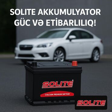 mutlu akumlyator qiymeti: Solite, 60 ah, Orijinal, Türkiyə, Yeni