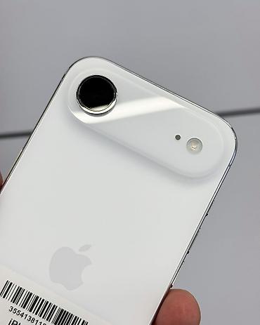 Apple iPhone: IPhone Air, Б/у, 256 ГБ, Белый, Защитное стекло, Чехол, Коробка, В рассрочку, 100 % — 4