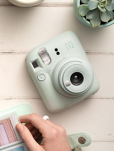 telefon sade: Fujifilm Instax Mini 12 – ani fotoaparat - Rəng: açıq yaşıl (pastel) — 1