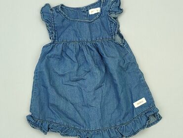 białe letnie długie sukienki: Dress, 9-12 months, condition - Very good