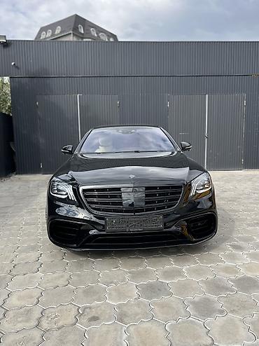 airmatic: Mercedes-Benz S-class AMG: 2020 г., 3 л, Автомат, Дизель, Седан — 1