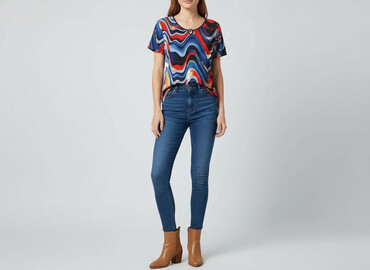 t shirty nirvana hm: Bluzka damska, rozmiar M