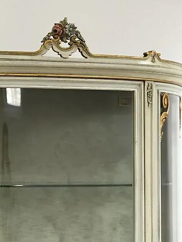 natuzzi komode: Stilska vitrina / kristalijera Venecijanski barok 🪞 Dobro stanje — 4