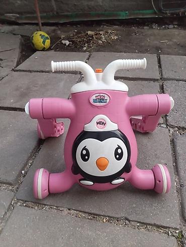 толо: Каталка-игрушка для малышей WDH Baby Park «Пингвин» - Тип — 2