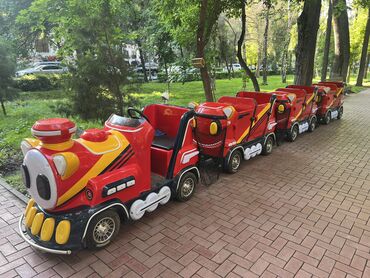 Другие товары для детей: Детский паровоз для торговых центровпарков В хорошем состоянии
