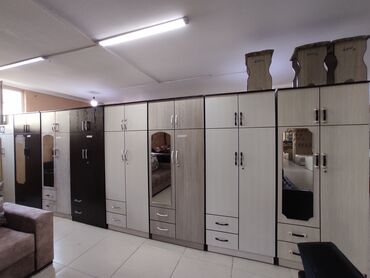 Шкафы для одежды: Шкаф для одежды, Новый, Прямой, ЛДСП — 12