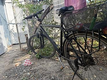Городской велосипед с навесным оборудованием - Рама дорожного типа at lalafo.kg Городской велосипед с навесным оборудованием - Рама дорожного типа