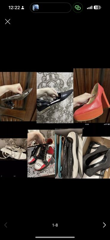обувь женские бу: Обувь женская 38-39,покупала в Италии и Дубаи, от 200 сом фото и